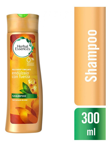 Herbal Essences Shampoo Endulzalo Con Fuerza X 300 Ml