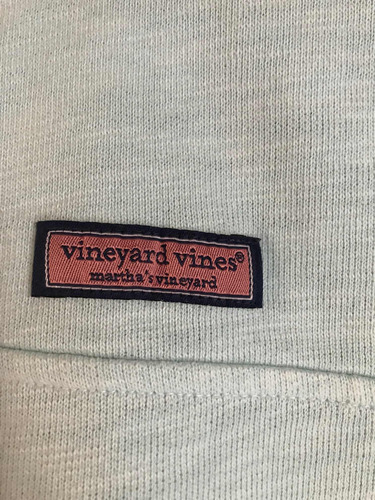 Sudadera Unisex Vineyard Vines Talla S Color Aqua (Usado)