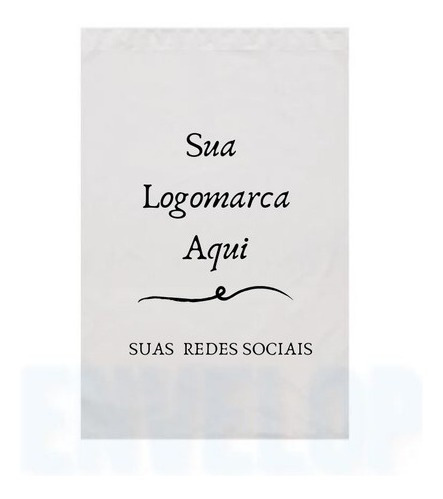 Envelope De Segurança Com Logomarca Personalizada 19x25 1000