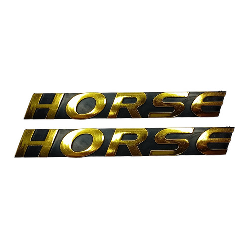 Emblema De Tapa Lateral Para Moto Horse