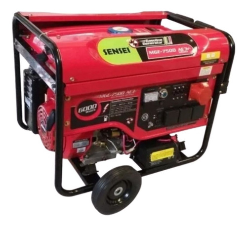 Generador Grupo Electrogeno Sensei Mge-7500 Ae3 Avr