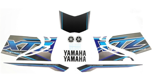 Kit Calcos P/ Yamaha Xtz 125 17 / 19 Alta Calidad W Std