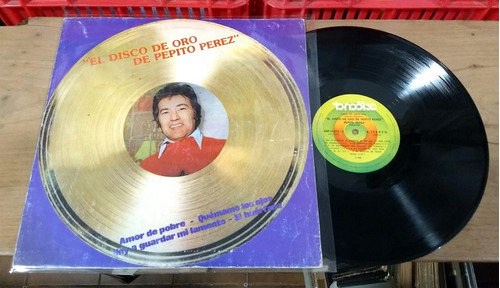 Pepito Perez El Disco De Oro 1980 Disco Lp Vinilo