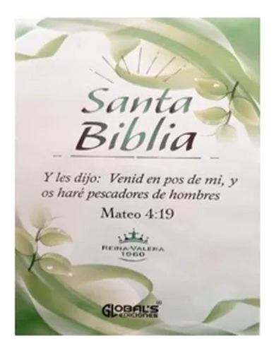 Libro Biblia Misionera Reina Valera 1960. Reina Valera 1960