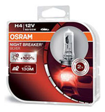 Lampada H4 - 12v - 060 - 55w Silver Night Breaker 100 (os641