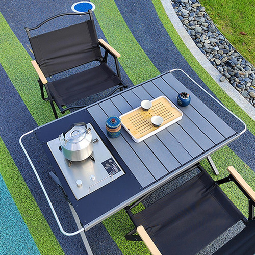 Mesa De Camping, Mesa Plegable, Ultraligera Portátil Con