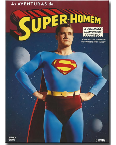 As Aventuras Do Super-homem 1ª Temporada Completa Box 5 Dvds Warner