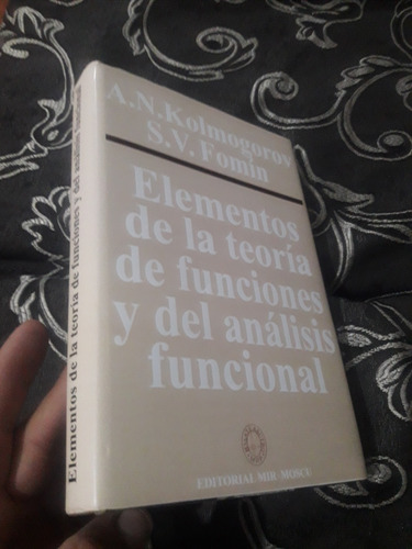 Libro Mir Elementos De La Teoria De Funciones Kolmogorov