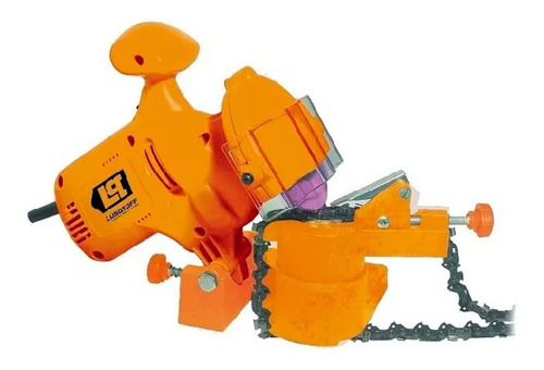 Imagen 2 de 7 de Afilador Para Cadenas Motosierra Con Disco Lusqtoff L11002-b