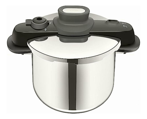 T-fal Olla De Presión Compact Easy Capacidad De 6 Litros De