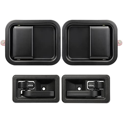 Juego De Manijas De Puerta Compatible Jeep Wrangler Yj ...