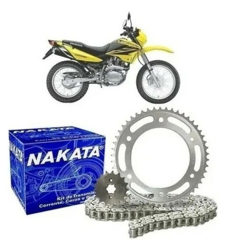 Kit Relação Transmissão Honda Bros 150 Nxr 2003-2015 Tm10130