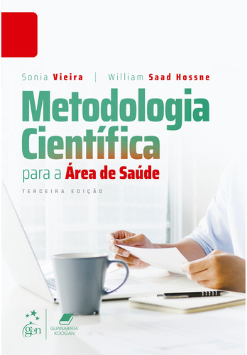 Metodologia Científica para a Área de Saúde, de VIEIRA, Sonia. Editora Gen – Grupo Editorial Nacional Part S/A, capa mole em português, 2021