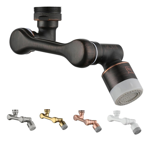 Extensor De Grifo Giratorio De 1080° - Aireador Bronce Aceit