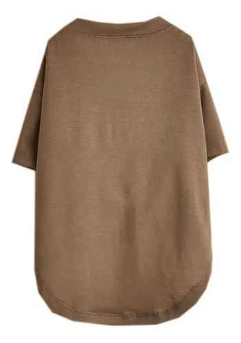 Ropa Perro Mediano, Chica, Respirable, Pecho 40 Cm, Marrón C