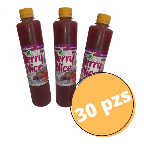 Caja De 30 Bebidas Berry Nice Sabor Higo