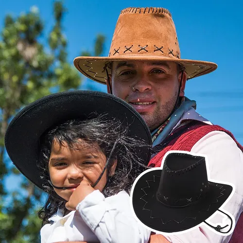 Sombrero Vaquero Moda Texana Lana Unisex Horma Elegante Cuotas