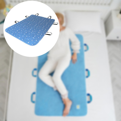 Colchoneta De Posicionamiento Con Asas Para Azul 90x150cm