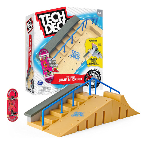 Tech Deck, Jump N Grind X-connect Park Creator, Juego De Ra