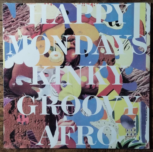 Happy Mondays Kinky Groovy Afro Vinilo 12 Usa 1990 Cerrado 