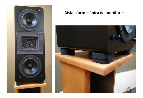 Pad Antivibratorio Para Monitores - Estudios De Grabación