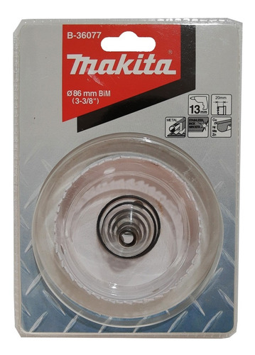 Sierra Copa 86mm Makita B-36077 Inox Metal Madera Mkb