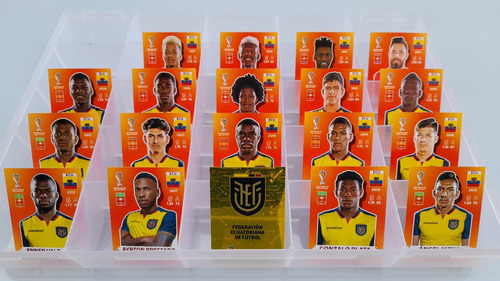 Mundial Qatar 2022 Panini - Selección Ecuador Completa / Ecu