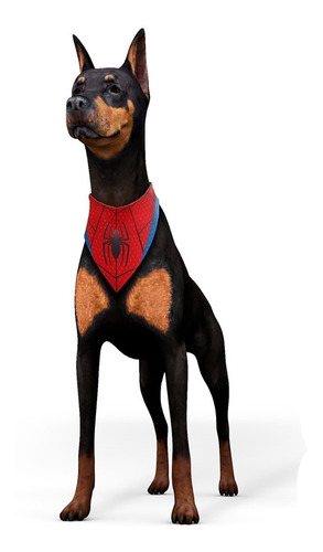 Bandana Para Pet Herois Marvel Oficial Licenciada