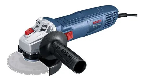 Esmerilhadeira Bosch Gws 700, eixo 710w, cor M14, cor azul marinho