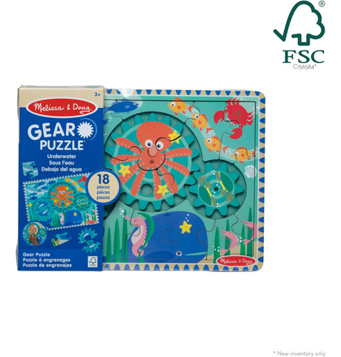 Rompecabezas Melissa & Doug De Madera Con Diseño De Océano
