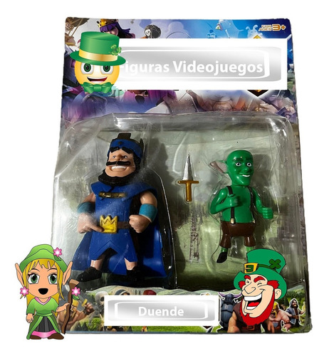 Figuras Juguete Duende Guerrero Anime Videojuegos Para Niños