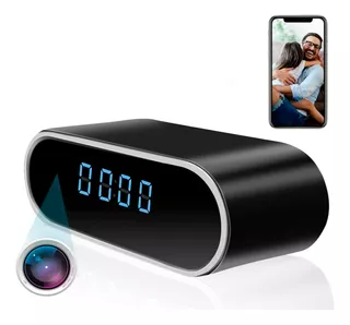 Reloj De Mesa Con Camara -wifi 4k -tiempo Real -128gb