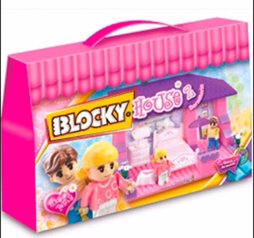 Imagen 2 de 4 de Blocky House 1 Ambiente Duendes Y Princesas