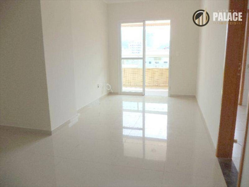 Apartamento Com 2 Dormitórios À Venda, 81 M² Por R$ 445.328,15 - Canto Do Forte - Praia Grande/sp - Ap1479