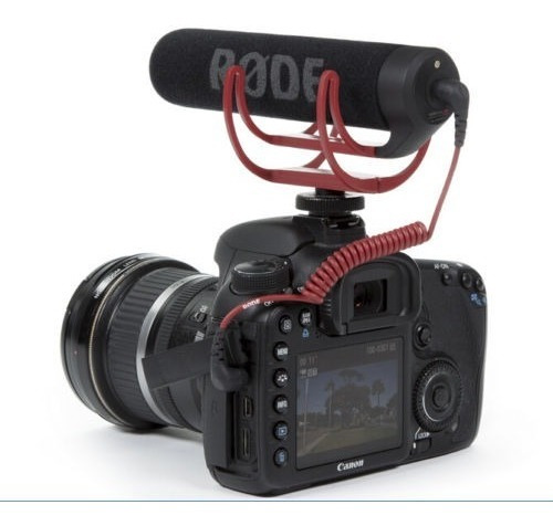 Microfono Rode Videomic Go On Camara Shoe Mount Rycote Stock