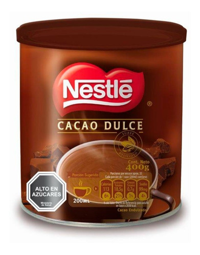 Chocolate En Polvo Nestlé® Tarro 400g