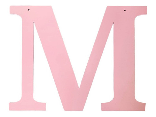 Letrero Mdf De Inicial Con Nombre Personalizado Pintado