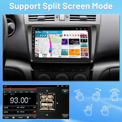 Para El Estéreo De Coche Mazda3 Axela Radio Android 10 10-13