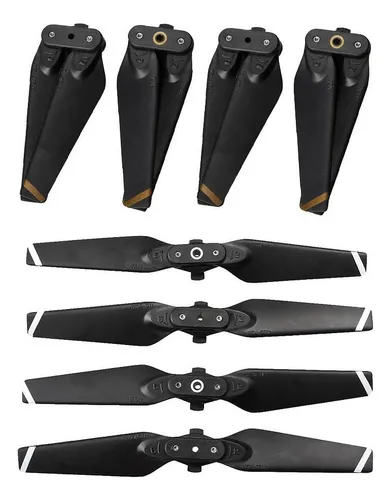 2 Pares 4730f Hélice Plegable Repuestos Para Dji Spark Rc