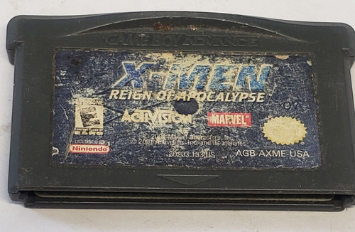 X-men Reign Of Apocalypse Gameboy Advance Usado (Usado)
