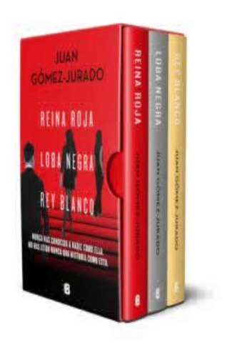 Estuche - Reina Roja - Loba Negra - Rey Blanco