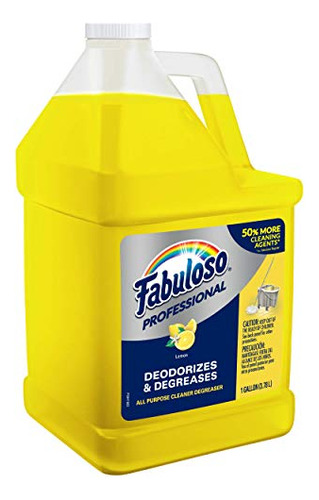 Limpiador Y Desengrasante Multiusos Profesional, Limón...