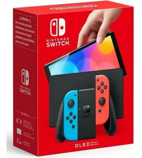 Consola De Juegos Nintendo Switch Modelo Oled Con Neon Joy-c