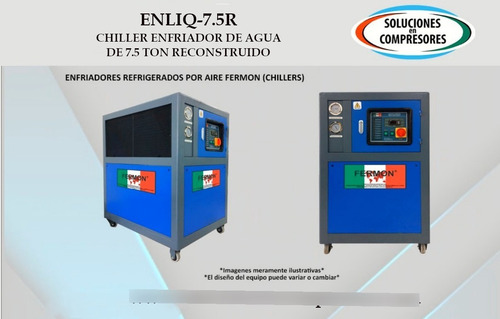 Chiller Enfriador De Agua De 7.5 Ton Reconstruido (Usado)