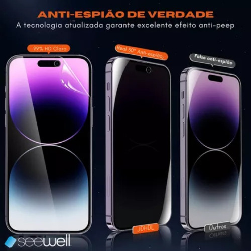 Película Hydrogel Hidrogel Privacidade Para Galaxy A56 5g