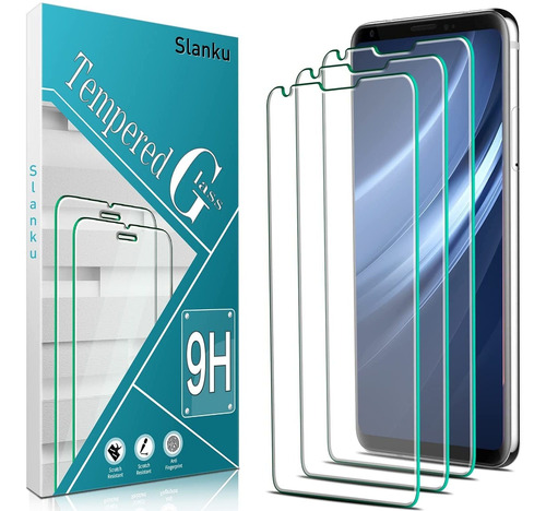 Vidrio Templado Para Celular LG V30 / V30 Plus | 3 Piezas