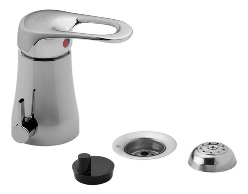Imagen 3 de 6 de Griferia Monocomando Para Bidet Fv Arizona 189/b1 Cromo
