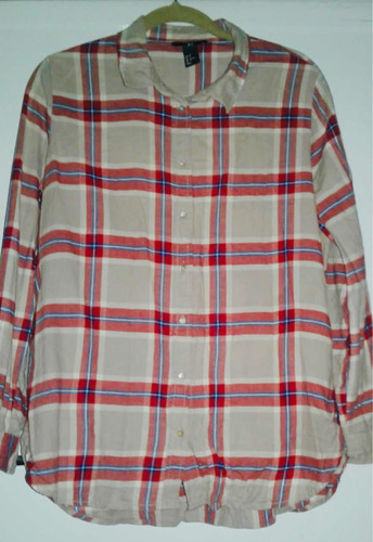 Camisa De Dama H&m Talle L