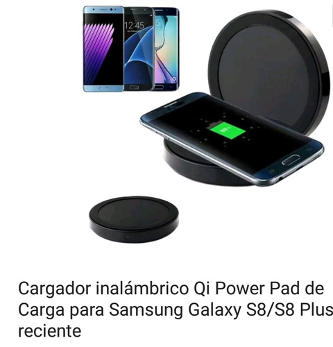 Cargador Inalambrico Universal Samsung S7, S6, S5, Note 5