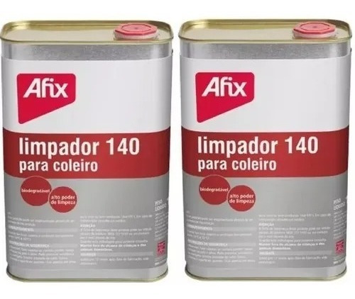 Limpador 140 P/ Coleiro Afix 1lt - (02 Unidades)